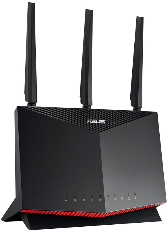 Iнтернет роутер Asus RT-AX86U PRO AX5700 4xGE LAN 1xGE WAN 1x2.5GE WAN/LAN 1xUSB3.2 1xUSB2.0 MU-MIMO фото