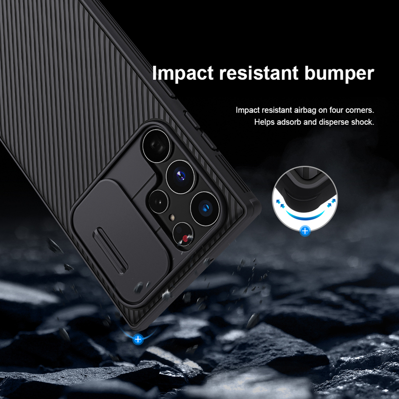 Чохол для Samsung Galaxy S22 Ultra CamShield Pro Case (Black) фото