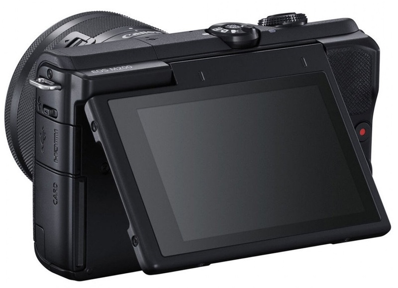 Фотоапарат CANON EOS M200 + 15-45 mm IS STM Black (3699C027) фото