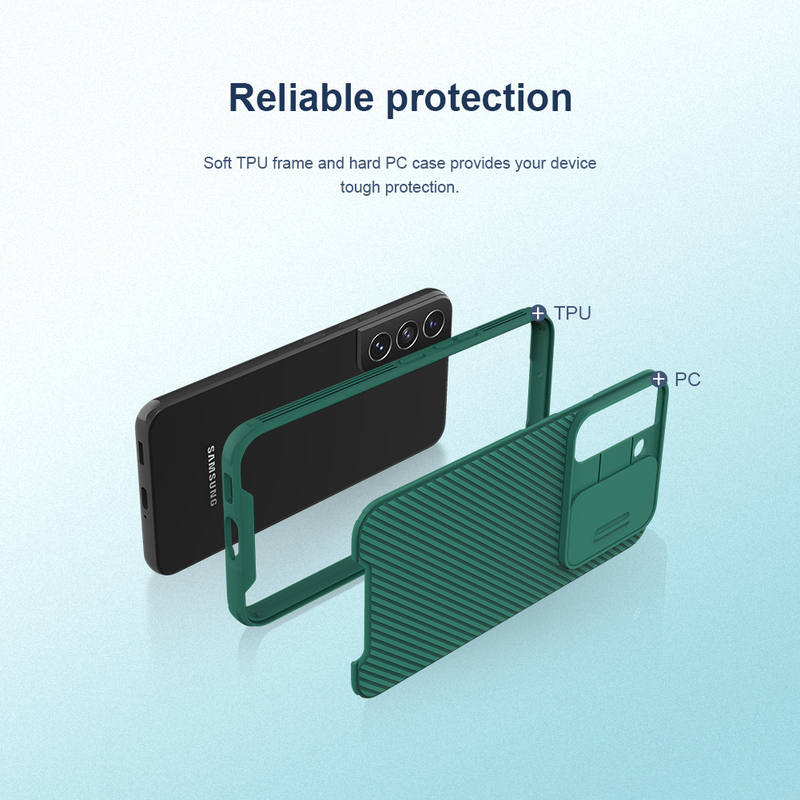 Чохол для Samsung Galaxy S22 CamShield Pro Case (Deep Green) фото