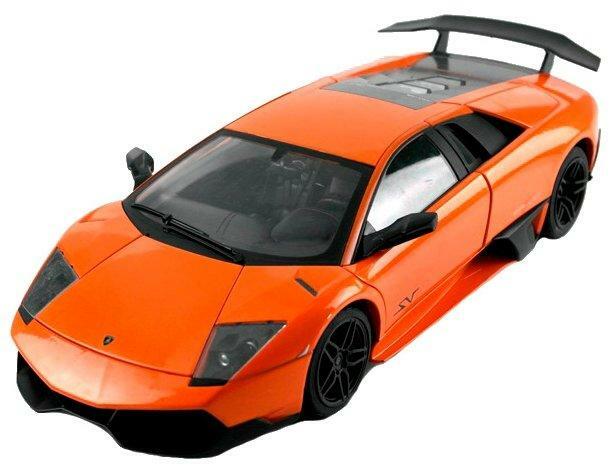 Радіокерована машина MZ Lamborghini 1:10 (акумулятор в комплекті) (Orange) фото