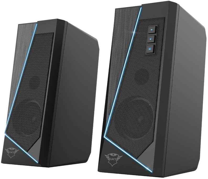 Акустична система Trust 2.0 GXT 609 Zoxa RGB (Black) 24070_TRUST - фото - №1