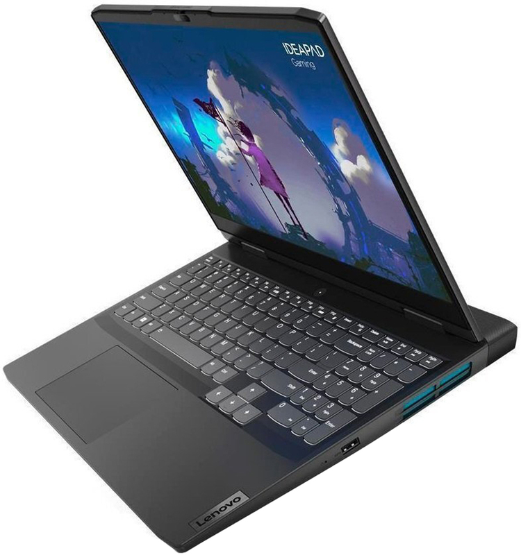 Ноутбук Lenovo IdeaPad Gaming 3 15IAH7 Onyx Grey (82S900WGRA) - фото - №7