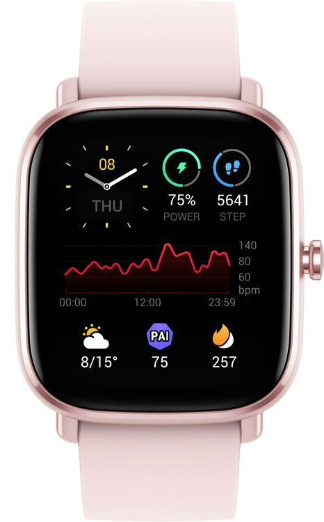 Смарт-часы Amazfit GTS 2 mini (Pink) A2018 фото