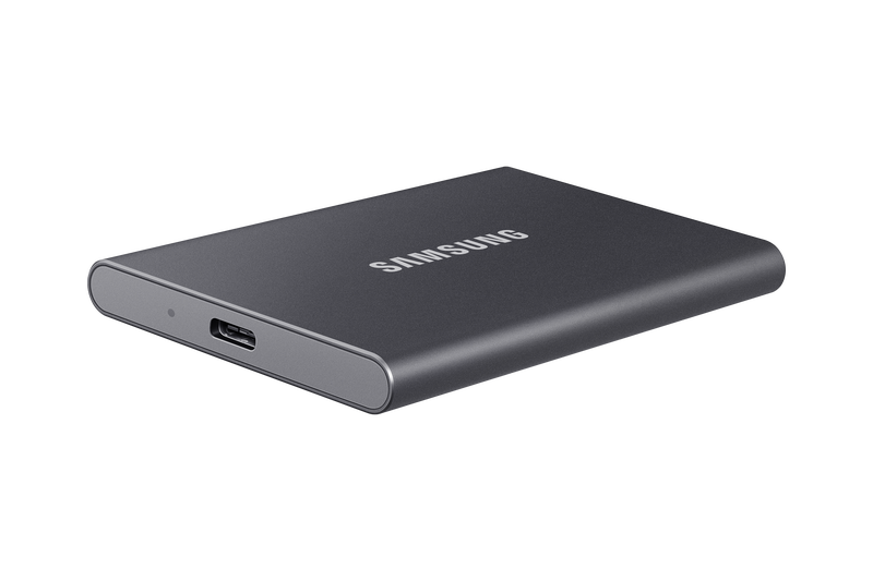 Зовнішній SSD Samsung T7 1Tb USB 3.2 Type-C (Grey) MU-PC1T0T / WW фото