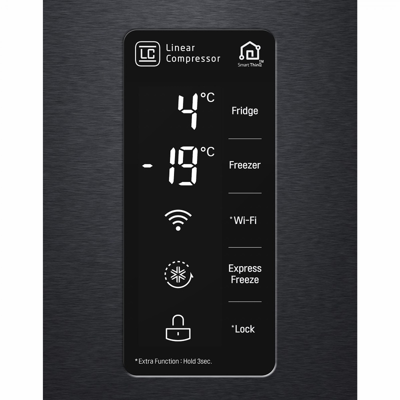 Side-by-side холодильник LG GC-B247SBDC - фото - №4