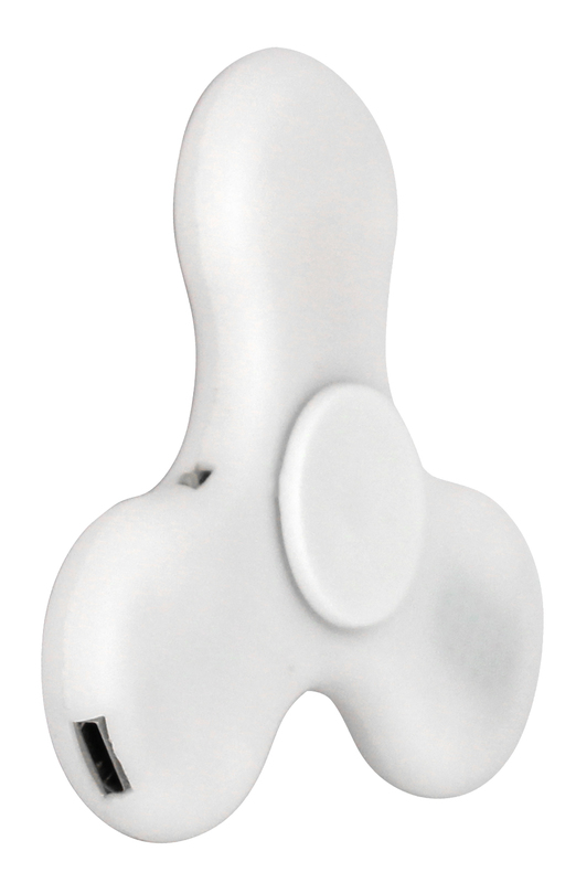 Спінер з Bluetooth колонкою (White) - фото - №3