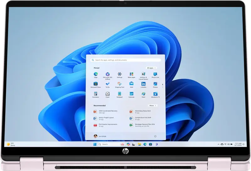Ноутбук HP OmniBook 5 Flip x360 Powder Pink (BV5T8EA) - фото - №4