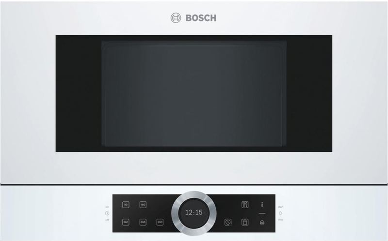 Мікрохвильова піч вбудована Bosch BFL634GW1 фото