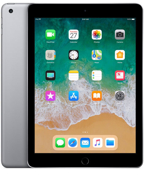 Apple iPad 9.7" Wi-Fi+4G 32GB Space Gray (MR6Y2) 2018 - фото - №0