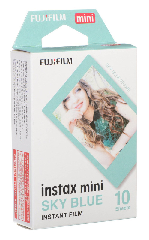 Фотопапір Fujifilm INSTAX MINI BLUE FRAME (54х86мм 10шт) 16537055 фото
