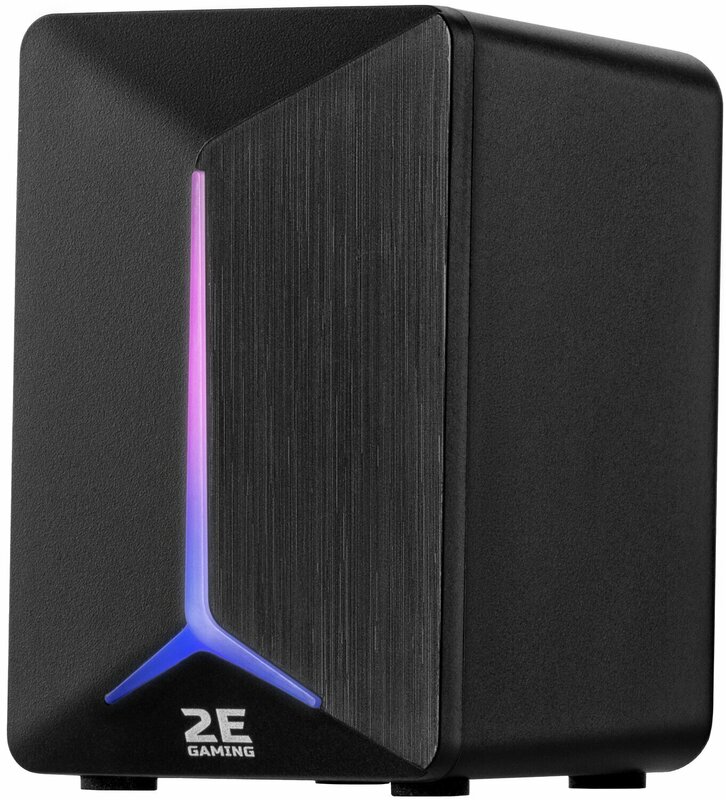 Акустична система 2E GAMING Speakers SG300 2.0 RGB 3.5mm (Black) 2E-SG300B фото