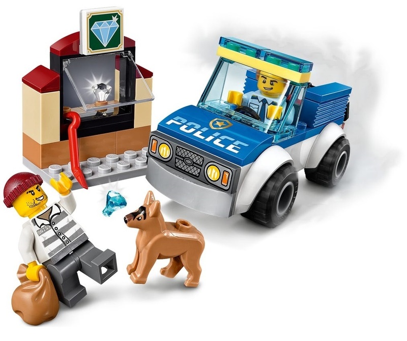 Конструктор LEGO City Поліцейській загін із собакою 60241 фото