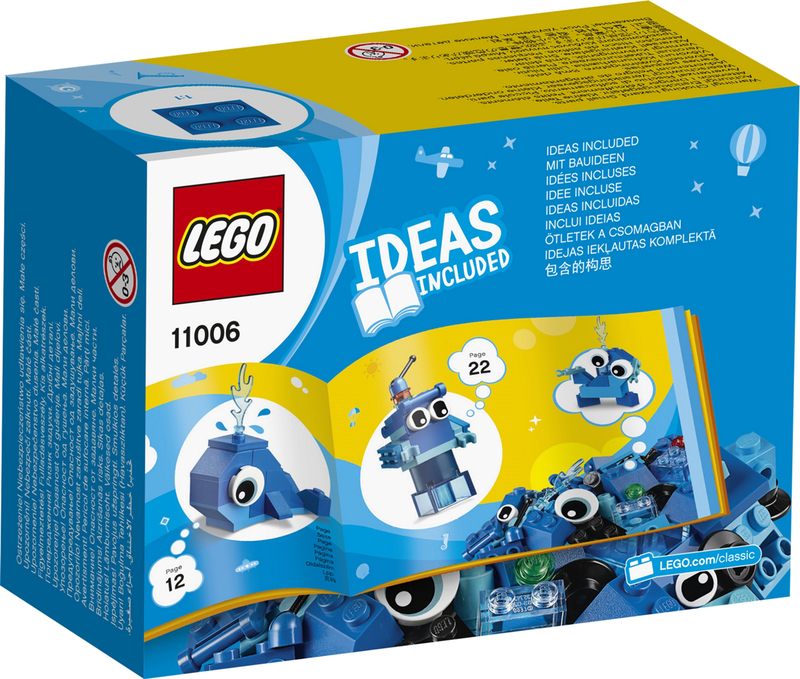 Конструктор LEGO Classic Набор для конструирования синий 11006 фото