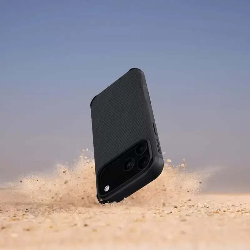 Чохол Pitaka Aramid ProGuard Twill Black/Grey for iPhone 17 Pro Max (KI1701MGPM) - фото - №5