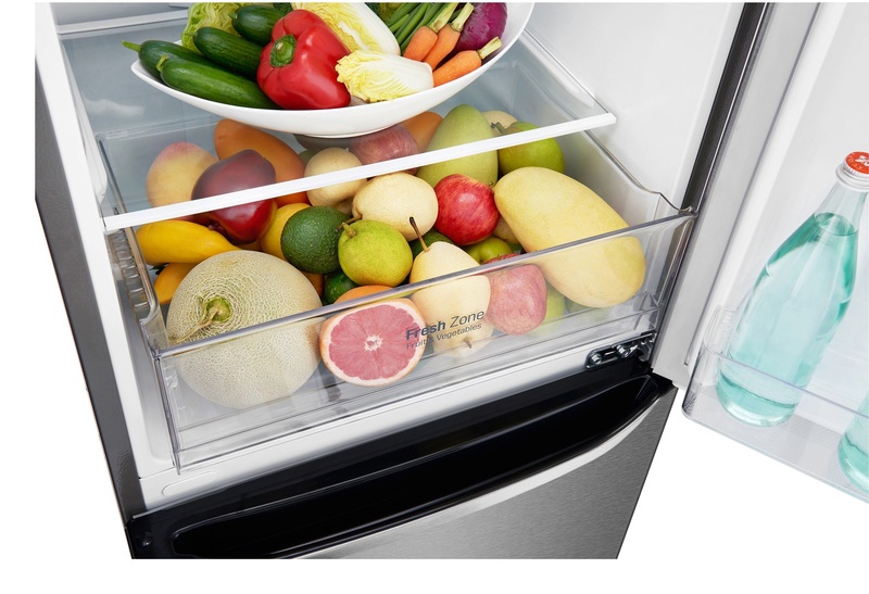 Двокамерний холодильник LG GA-B379SLUL фото