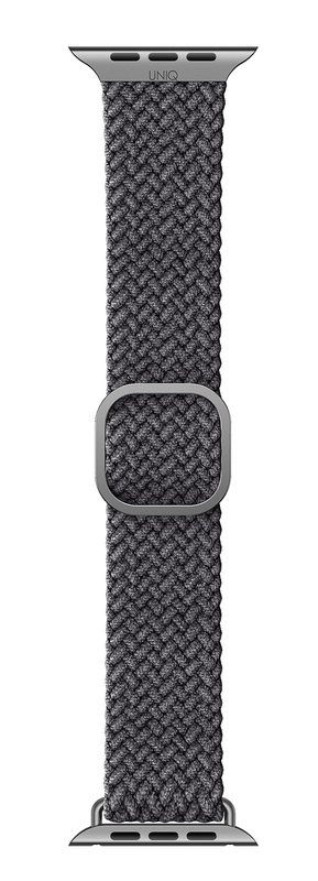 Ремінець UNIQ ASPEN BRAIDED (Granite Grey) для Apple Watch 38/40 фото