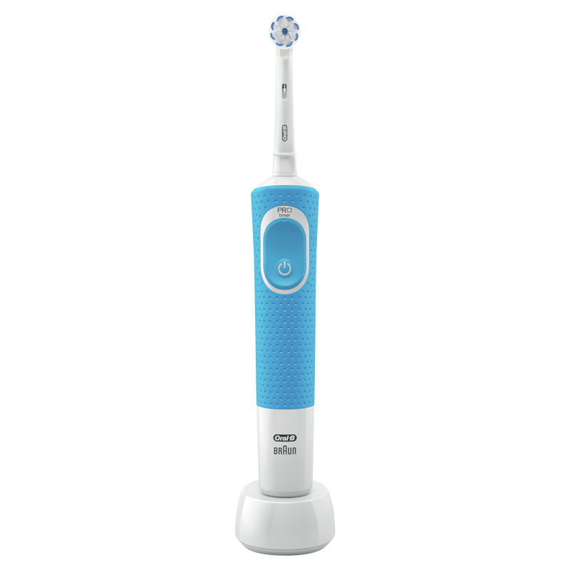 Електрична зубна щітка ORAL-B Vitality D100.413.1 Sensitive Clean типу 3710 Blue (4210201234203) фото