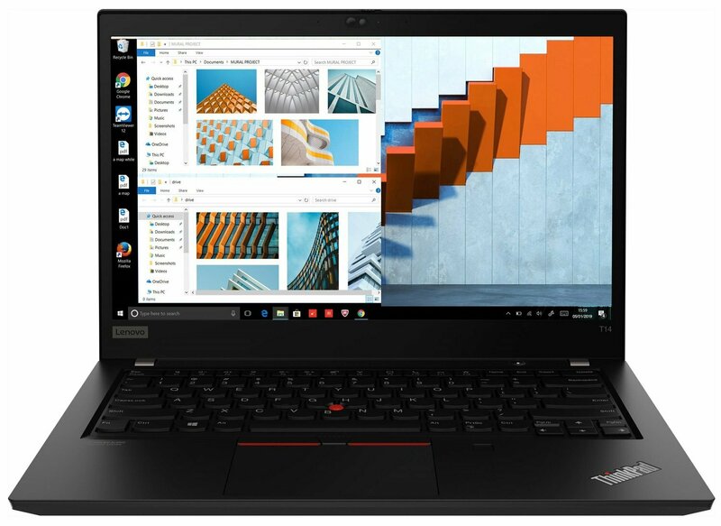 Ноутбук Lenovo ThinkPad T14s Black (20UH001YRT) - фото - №0