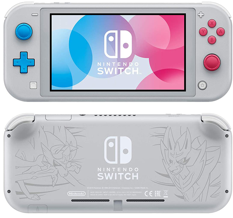 Nintendo Switch Lite - Zacian & Zamazenta Edition (Gray) ᐈ