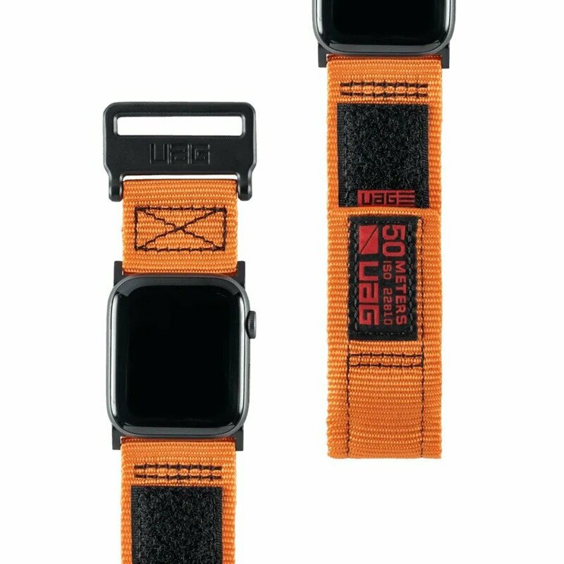 Ремінець UAG Active Strap (Orange) 19149A114097 для Apple Watch 40/38 фото