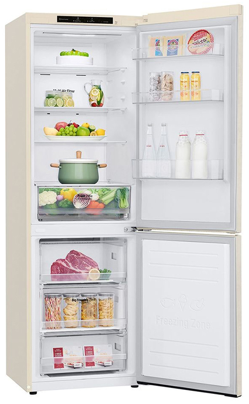 Двухкамерный холодильник LG GW-B509SEZM фото
