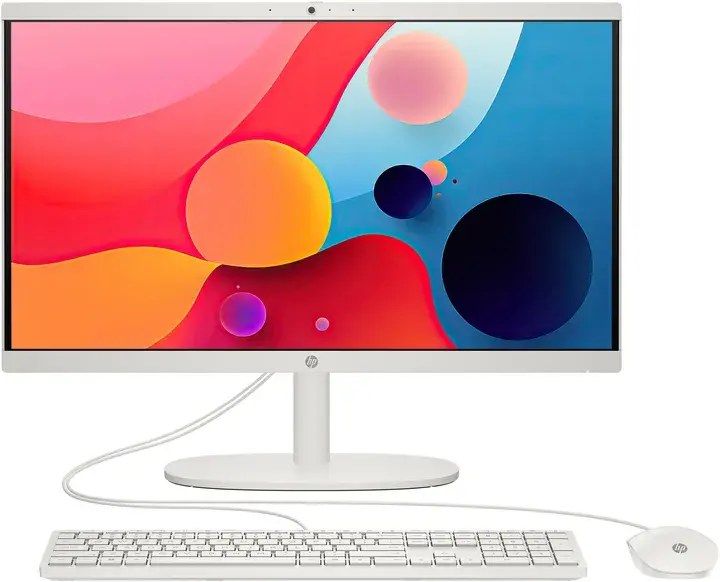 Моноблок HP All-in-One 22-dg0002ua White (C31F4EA) - фото - №0