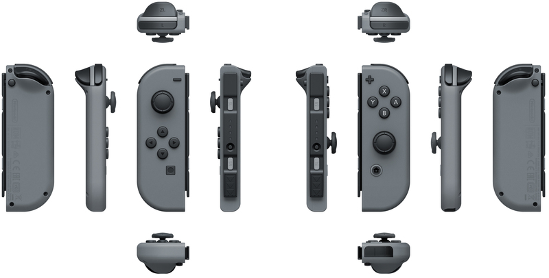 Набір 2 Контролера Nintendo Official Switch Joy-Con (Gray) фото