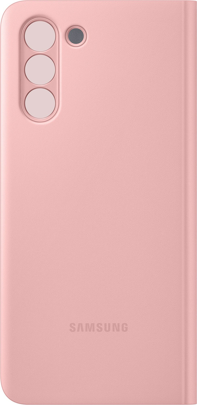 Чохол Samsung Smart Clear View Cover (Pink) EF-ZG996CPEGRU для Samsung Galaxy S21 Plus фото