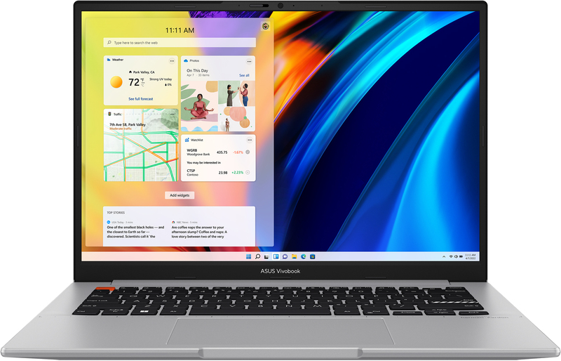 Ноутбук Asus Vivobook S 15 OLED M3502QA-L1208 Neutral Grey (90NB0XX1-M009V0) фото