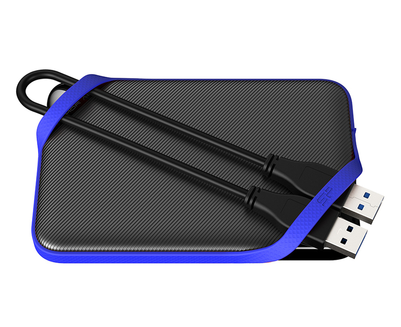 Зовнiшнiй HDD SiliconPower 2Tb 2.5" USB3.2 Gen1 Game Drive A62 (Black) фото
