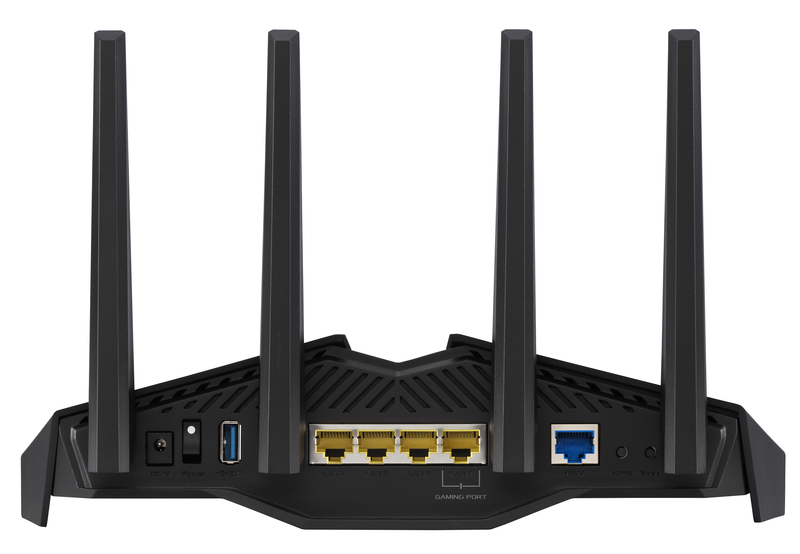 Интернет роутер Asus RT-AX82U Wi-Fi 6 (2.4Gz/5Gz) 574+4804Mbps фото