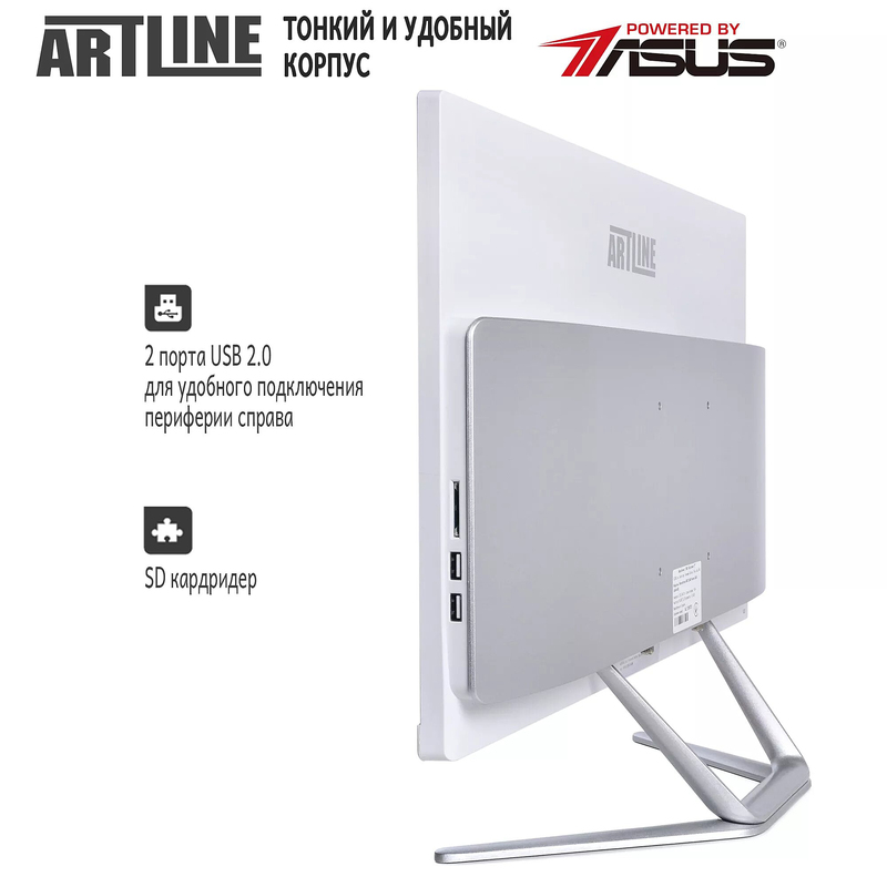 Моноблок ARTLINE Home G40 (G40v12Winw) White - фото - №4