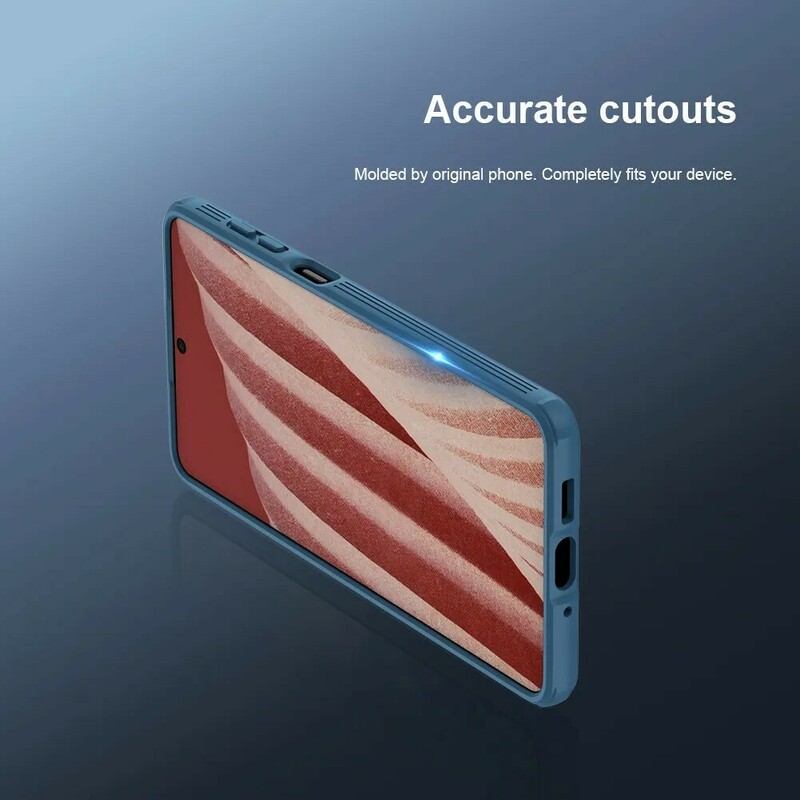 Чохол для Samsung Galaxy A73 Nillkin CamShield Pro Case (Blue) фото