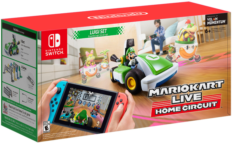 Набор Mario Kart Live: Home Circuit Luigi для Nintendo Switch фото
