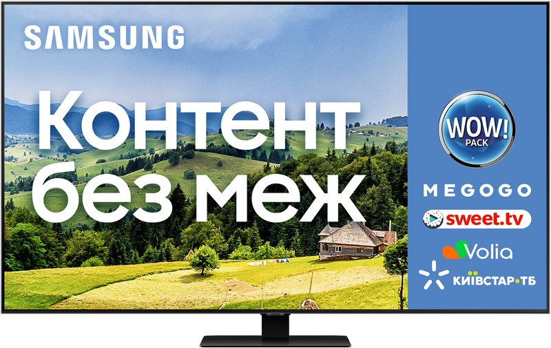 Телевізор Samsung 75" QLED 4K (QE75Q80AAUXUA) фото