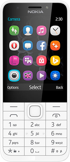 Nokia 230 Dual SIM (White) фото