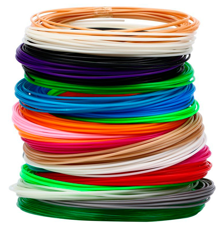 Комплект нитей ESUN ABS 1,75 Kits 3D Pens цвета в ассортименте (14 шт) фото