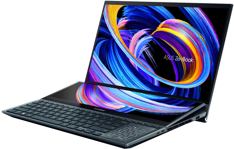 Ноутбук Asus Zenbook Pro Duo 15 OLED UX582ZM-KY082X Celestial Blue (90NB0VR1-M005U0) фото