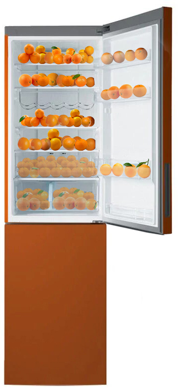 Двухкамерный холодильник Haier C2F636CORG фото