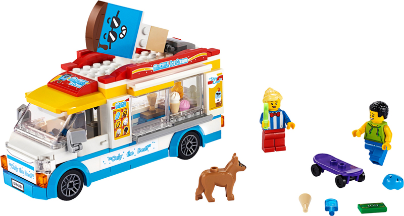 Конструктор LEGO City Фургон із морозивом 60253 фото