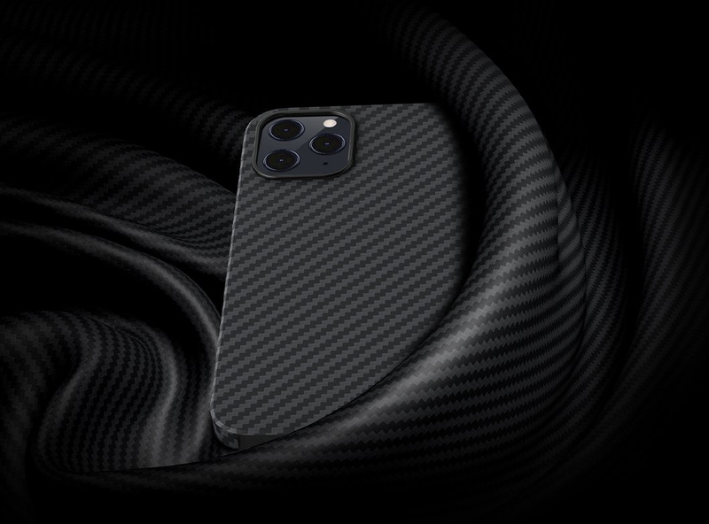 Чехол Pitaka MagEZ Case (Black/Grey) KI1201PM для iPhone 12 Pro Max фото