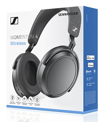 Навушники Sennheiser MOMENTUM 4 Wireless (Black) 509266 фото
