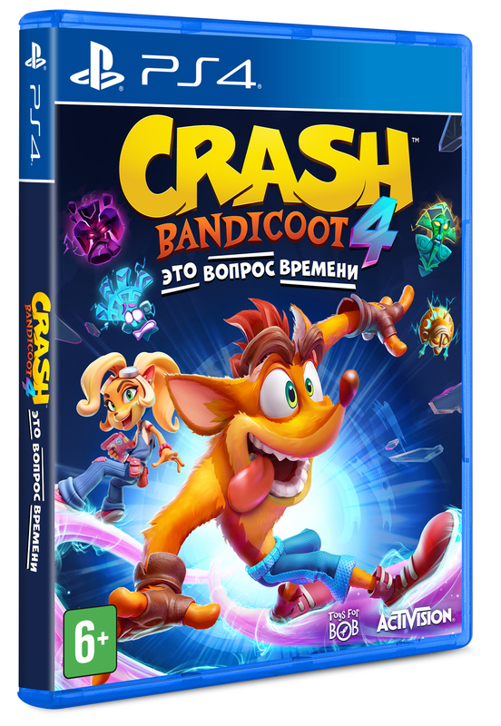 Диск Crash Bandicoot 4: Its About Time (Blu-ray, English version) для PS4 фото