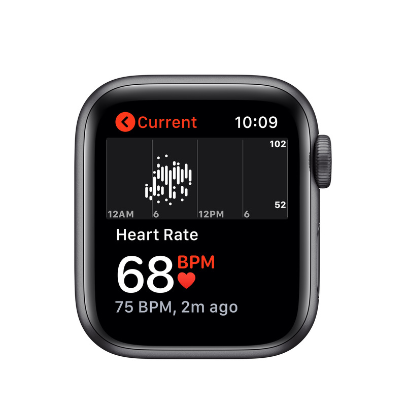 Apple Watch Nike Series 5 40mm Space Grey Aluminium Case with