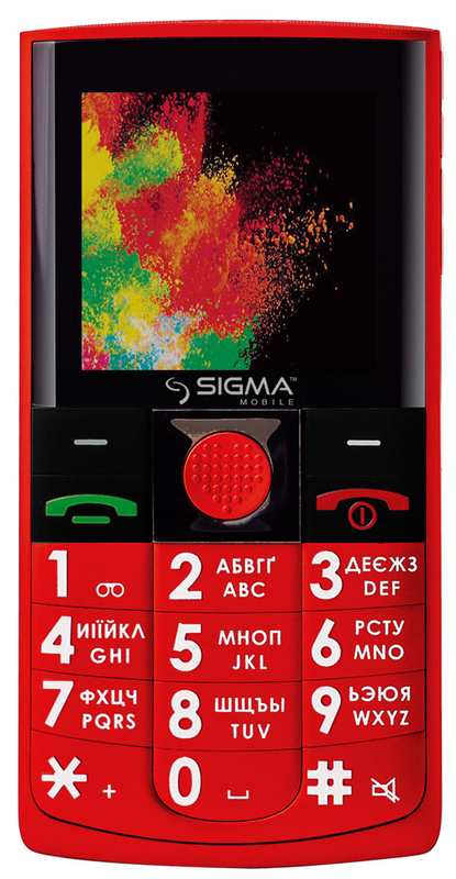 Sigma Comfort 50 Solo Dual Sim (Red) фото