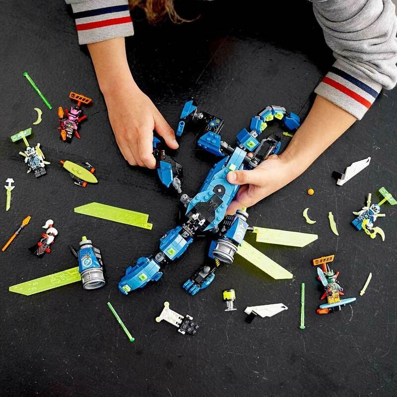 Конструктор LEGO Ninjago Кібердракон Джея 71711 фото
