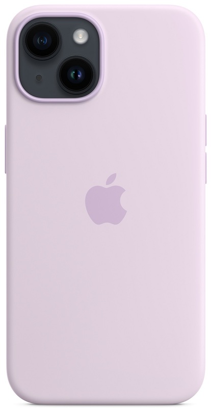 Чохол Apple Silicone Case with MagSafe (Lilac) MPRY3ZE/A для iPhone 14 фото
