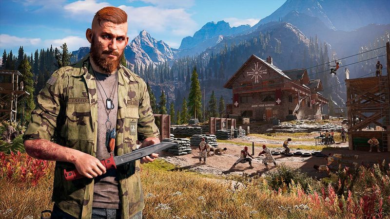 Диск Far Cry 5 (Blu-ray, Russian version) для PS4 (8112332) фото