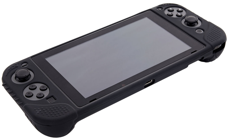 Чохол силіконовий для Nintendo Switch (Black) ZH-5405 - фото - №4